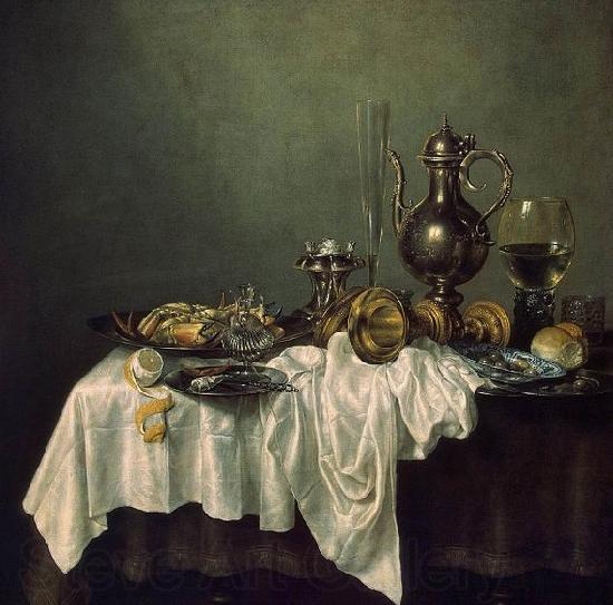 Willem Claesz. Heda Breakfast of Crab Spain oil painting art
